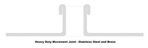 36. Heavy Duty Movement Joint - Stainless Steel and Brass - TD