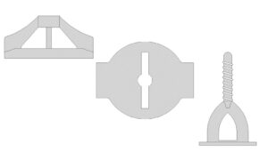Self-Levelling Cap, Screw and Anti-Scratch Base TD